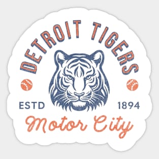 Detroit Tigers Sticker